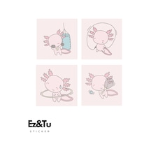 8x8 Desenli 4 Lü Set Memopad Bloknot Planlayıcı Pembe Desenli Küp Not Çok Renkli