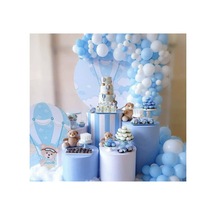 Mavi Beyaz Balon Soft Balon Zinciri Mix