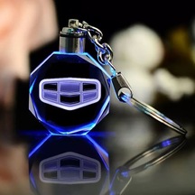 Escalade Işıklı Anahtarlık 7 Renk Şık Oto Car Keychain Led
