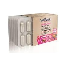Validus Prenatal Blister Set - Multivitamin Mineral 30 Kapsül + Omega 3 Dha 350 Epa 70 Mg 30 Softgel