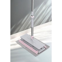 Nobera Click Mop Kıskaçlı Sıkıştırmalı Mop Tüm Bezlere Uyumlu, 360 Hareketli Başlık, 8 Bez Hediye