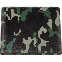 Zippo Credit Card Wallet Camo Green