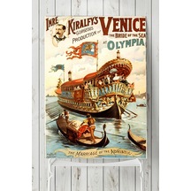 Venedik Vintage Manzara Posteri