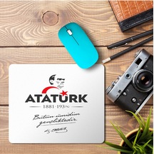 Atatürk 1881 1938 Baskılı Mousepad Mouse Pad