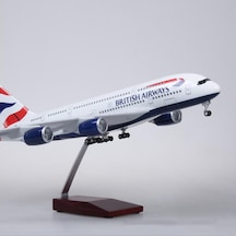 British Airways A380 Yolcu Uçağı Model Uçak 1/160 46cm