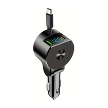 Xuweiwei Siyah Kslmıma 1 Usb 2 Pd Dijital Ekranli Tasinabilir Hizli Sarj Cihazi 12v 36v Uyumlu Cift Cikisli