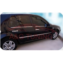 Vw Golf 4 Krom Cam Çıtası Tk 1998-2004 4Prç Paslanmaz Çelik N11.5675