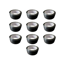 Hasbros Slikonize Bant Siyah Koli Bandı / 45 Mm X 100 Metre / 10 Adet