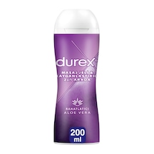 Durex Aloe Vera 2si 1 Arada Kayganlaştırıcı & Masaj Jeli 200ml 4 Adet