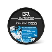Black & Red Wax Saç Şekillendirici Wax Sea Salt Pomade Deniz Tuzlu Güçlü Tutuş - 120 Ml