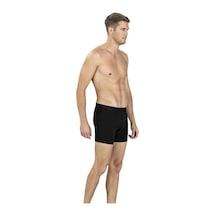 Jiber Erkek Siyah Modal Pamuklu Boxer 321