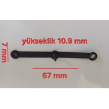 Luluyen Siyah 100 Adet Plastik Kilit Klips 67mm Güvenlik Etiket Trim Sabitleyici Askı Paket Kilidi Tek Kullanımlık
