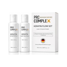 Keratin Set 2 Kullanımlık Evde Keratin Bakım Ve Saç Düzleştirme Seti 2x100 ML