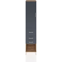 Hyperion Dolap 2 Raflı 3 Çekmeceli Tek Askılı 44x44x221 Çam-a... Çam