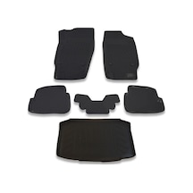 Seat Ibiza 2009-2016 Paspas Ve Bagaj Havuzu Seti Siyah