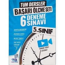 5. Sınıf Tüm Dersler Başarı Ölçme Seti 6 Deneme Sınavı / Kolektif