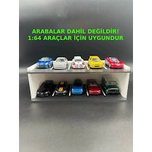 1:64 Ölçekli 2 Katlı Otopark Garaj Stand