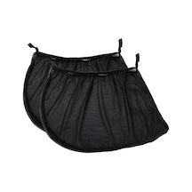 Araba Arka Cam Güneşlik Perdesi İç Güneş Koruması Pencere Filesi Kapağı Sivrisinek Koruması 2 Adet