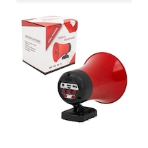 Araç Üstü Mıknatıslı Bluetooth'lu Usb'li Şarjlı 50 Watt Harici Hoparlör