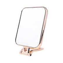 Bella House K 5181 Çift Yönlü Kare Makyaj Aynası Gold