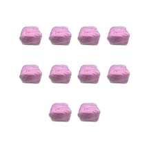 Omeyva Tek Kullanımlık İnce Galoş - Pembe - 400 Gr. - Ort. 500 Adetlik 10 Paket