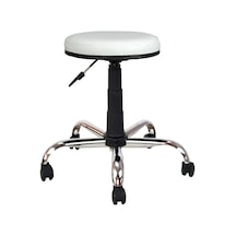 Bürocci Metal Ayaklı Tabure-Beyaz-2999D0109
