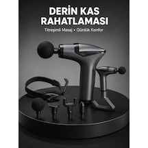 Lb Taşınabilir 3in1 Masaj Aleti Şarjlı Titreşimli Esneme Bantlı Yeni Nesil Çok Renkli