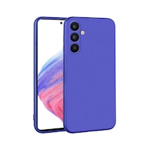 Zore Galaxy A34 Kılıf Ogaa Premier Silikon Kapak - Saks Mavi