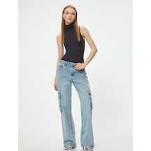 Koton Boğazlı Atlet Kolsuz Slim Fit Antrasit 5wal30013ık Antrasit