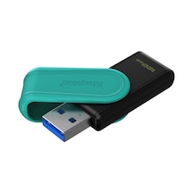 Kingston Dtxs-128gb 128gb Portable Usb 3.2 Gen1 Datatraveler Exodias Black-turquoise Flash Bellek