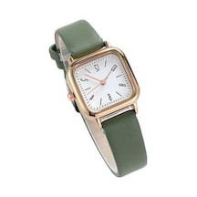 Bosphorusboutique02 Yeşil Kadın Saat, Kare Kadran, Ayarlanabilir Suni Deri Kayış, Zarif Minimalist, Hediye Moda Takı, Günlük Kullanım, Yüksek Doğruluk Metal Elbise Bilek Saati Çok Renkli Bosphorusboutique02 Yeşil Kadın Saat, Kare Kadran, Ayarlanabilir Suni Deri Kayış, Zarif Minimalist, Hediye Moda Takı, Günlük Kullanım, Yüksek Doğruluk Metal Elbise Bilek Saati Çok Renkli
