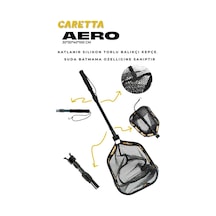 Caretta Aero Batmaz Silikon Torlu Balıkçı Kepçesi