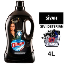 Bingo Siyahlar İçin Sıvı Çamaşır Deterjanı  67 Yıkama 4 L