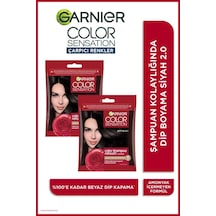 2'li Color Shampoo Retouch Şampuan Kolaylığında Dip Boyası, Siyah 2.0 pktretshpdipboyaset1-11007