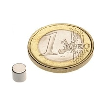 5 X 5 Mm Yuvarlak Neodyum Mıknatıs- 50 Adet