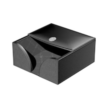El Casco Masaüstü Notluk Siyah Deri 712
