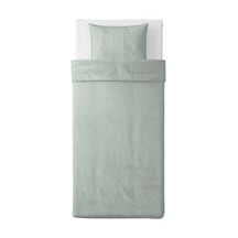 Ikea Bergpalm Tek Kişilik Nevresim Takımı 150 X 200 Cm Yeşil