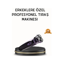 Kompakt Şarjlı Saç Sakal Tıraş Makinesi Kuru Kullanım Özellikli -