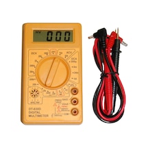 Dt830d Buzzerlı Dijital Multimetre Pil Hediyeli