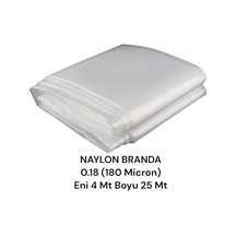 Naksan Kalın Naylon Branda Kurban Kesim Naylonu Bahçe Sera Naylonu 4x25 Eni 4 Mt Boyu 25 Mt