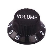 Valencia Pnb1Vbk Gitar-Bağlama Pot Düğme Başlığı Plastik Siyah Vo