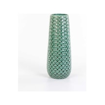 Euro Flora Motifli Seramik Vazo 15 x 39 Cm