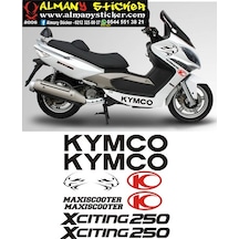 Kymco Xciting 250 Sticker Set