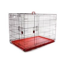 M-Pets İki Kapılı Tel Köpek Kafesi 91.5 x 58.5 x 63.5 CM