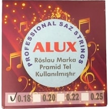 Alux Alx018P Pramid Kısa Sap Bağlama Teli 0.18