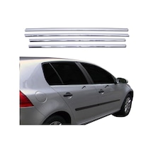 Vw Golf V Krom Cam Alt Çıta 4 Kapı P.çelik 2003-2009 Arası
