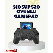 Hdmı Destekli S10 Gamepad 520 Oyunlu Tv Ye Bağlanabilir Atari 2025 Model 75698380