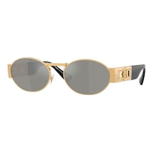 Versace 2264 100230 56 Unisex Güneş Gözlüğü Altın