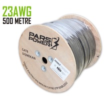 Pars Power 23 Awg 0.55 mm 500 Metre Network Cat6 U/UTP Dış Mekan