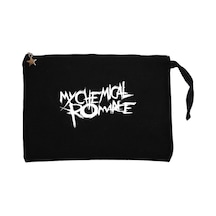 My Chemical Romance Logo Siyah Clutch Astarlı Cüzdan / El Çantası Siyah My Chemical Romance Logo Siyah Clutch Astarlı Cüzdan / El Çantası Siyah